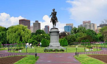 George Washington Statue Boston Commons Class Trip with Educational Tours Florida