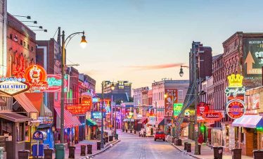 See Historic Beale Street on Class Trip to Memphis with Educational Tours of Florida
